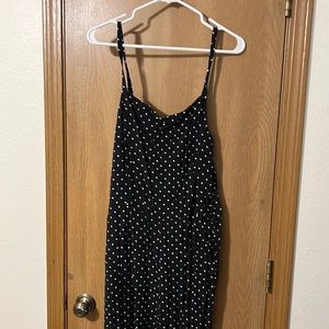 Old Navy black polka dot jumpsuit